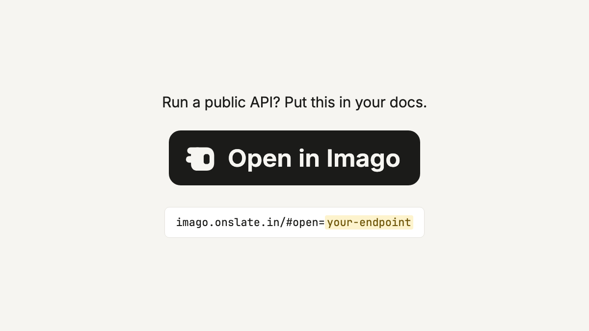 Imago post image: badge